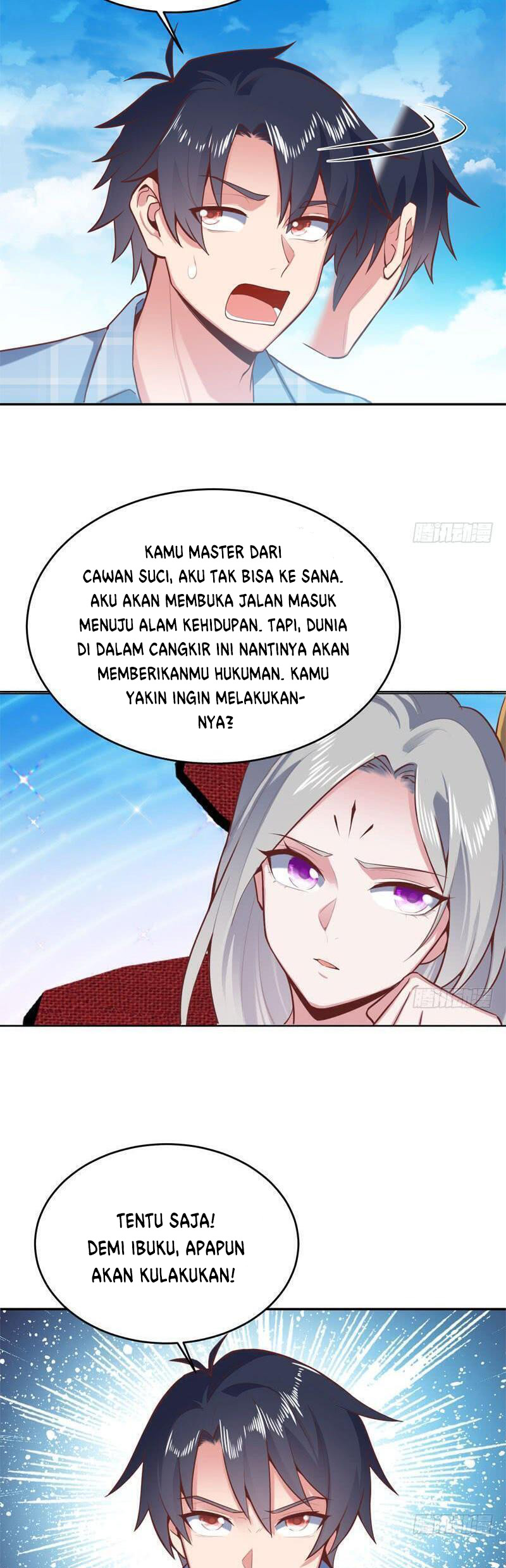 Carrying The Goddess Along Chapter 52 Gambar 21